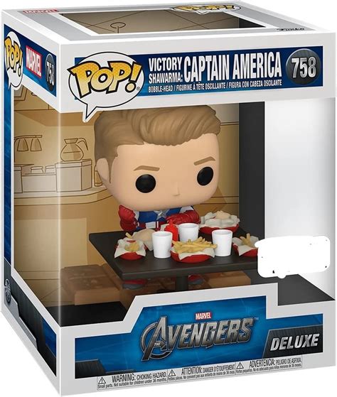 captain america funko pops|victory shawarma funko pop set.